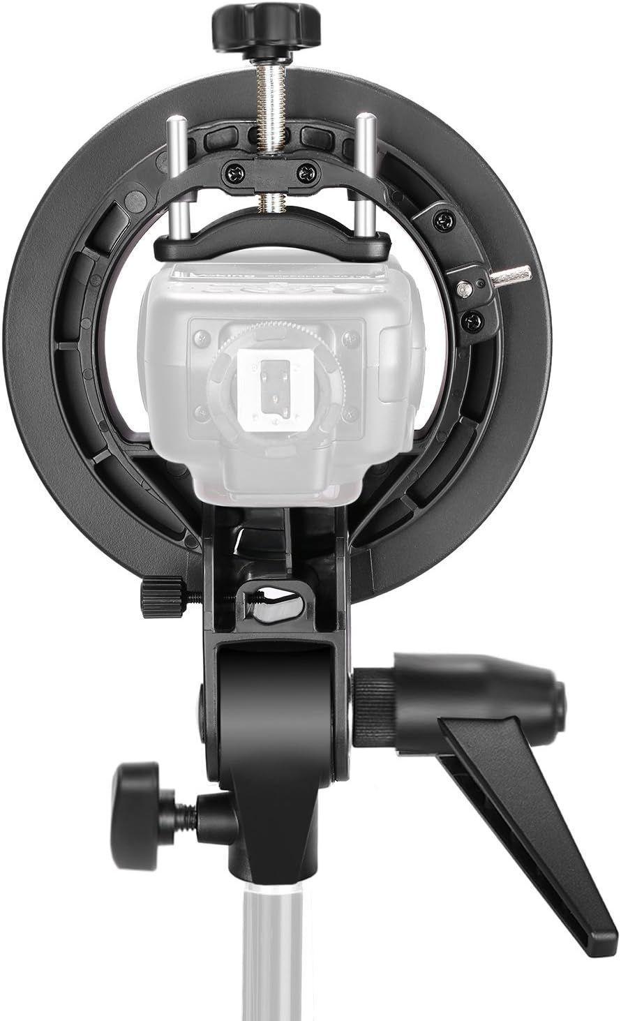 Soporte de montaje tipo S Neewer para flash Speedlite-2