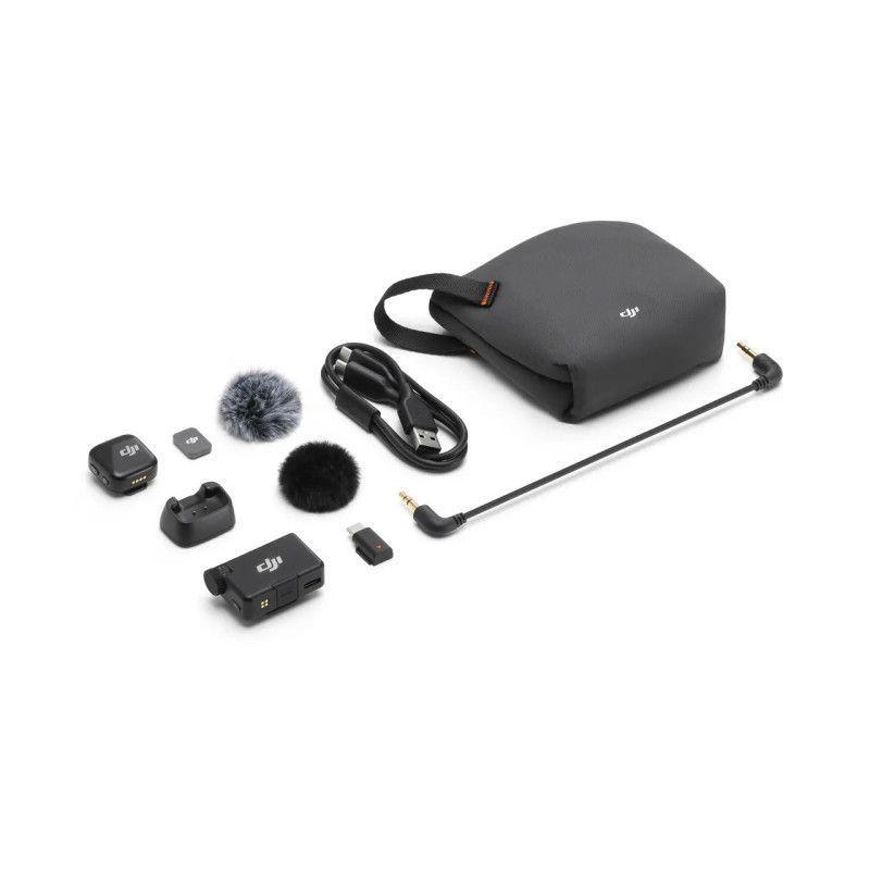 Kit Micrófono DJI Mic Mini 1 Persona Para Cámaras y Smartphones-5