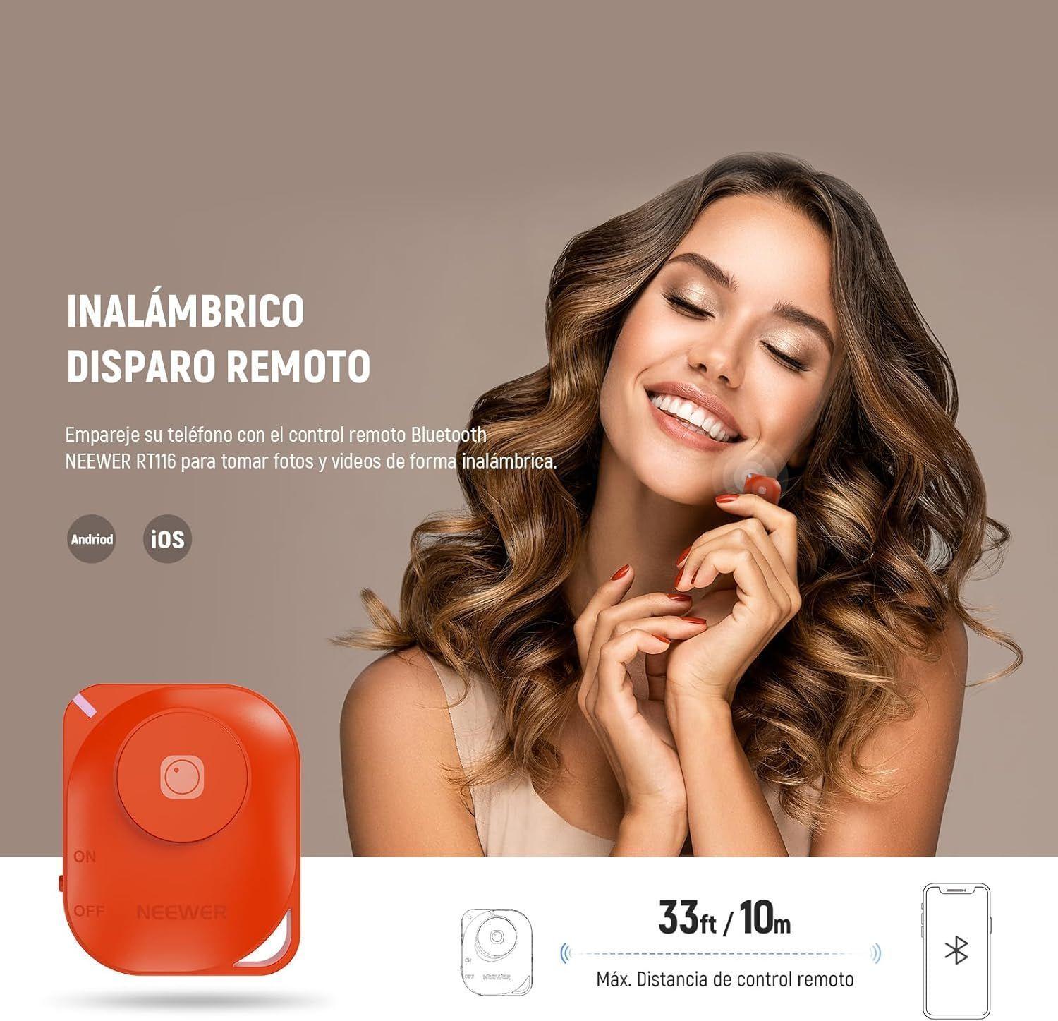 Anillo de Luz LED Neewer RH12B de 30,5cm con Soporte de 180cm-2