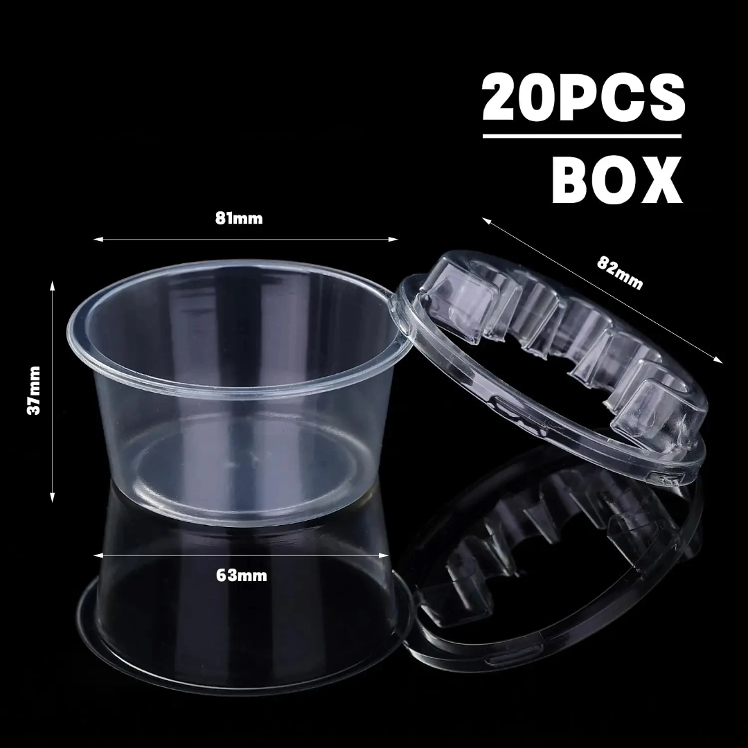 PACK VASOS PORTA CARTRIDGE 20U-2