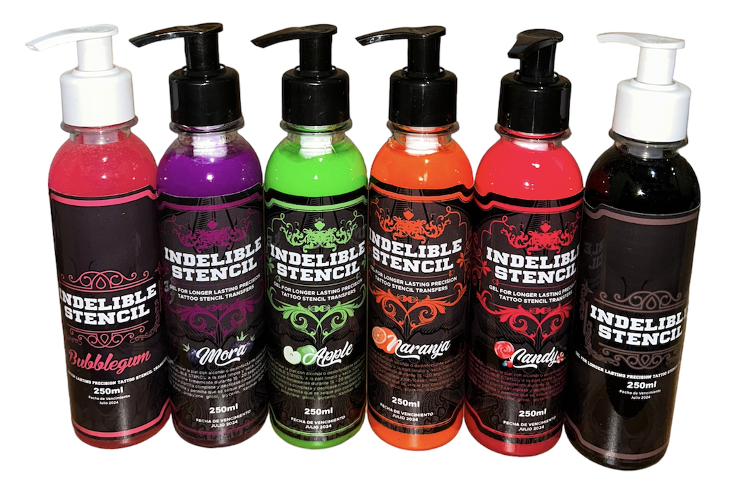 Stencil Neon Aroma Naranja 250 ml: Transfiere tus diseños con precisión, aroma y responsabilidad-1