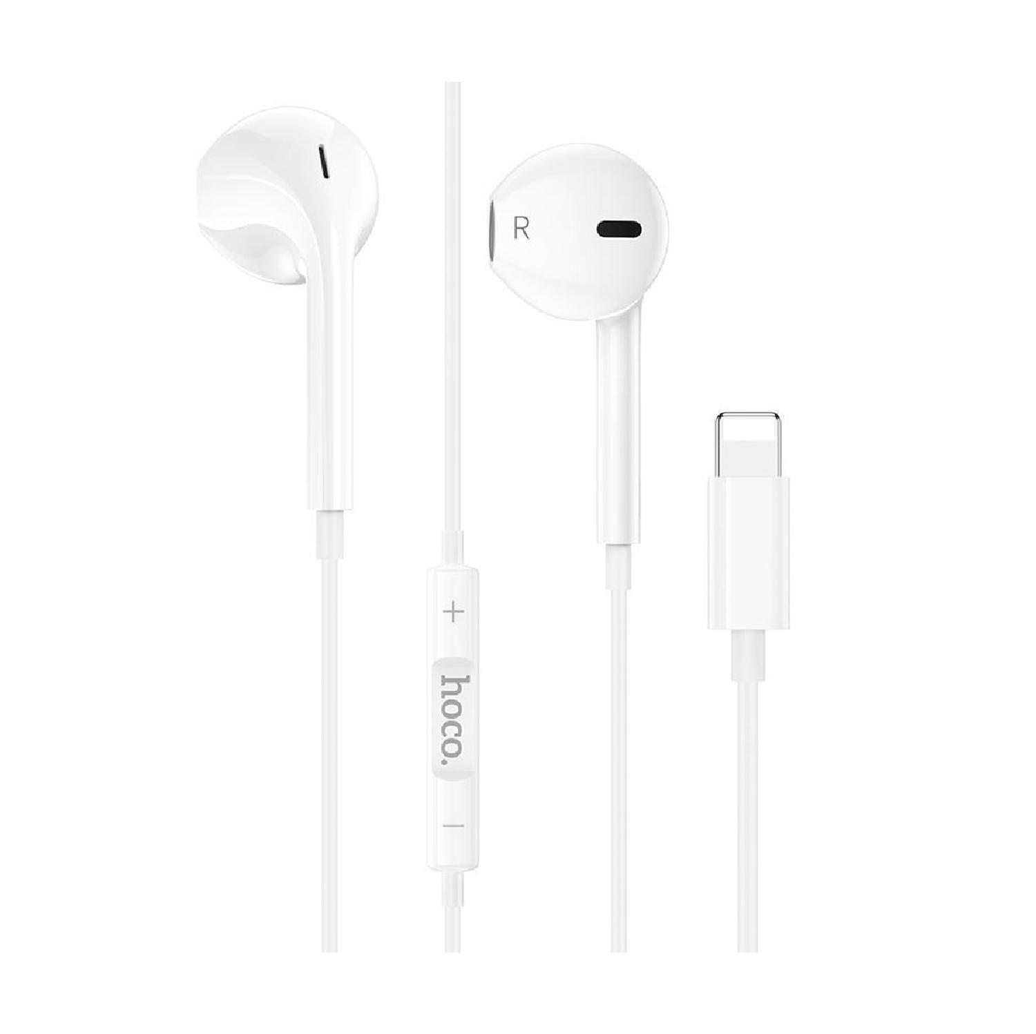 AUDIFONOS - HOCO M80 ORIGINAL SERIES EARPHONES TIPO C BLANCOS-1