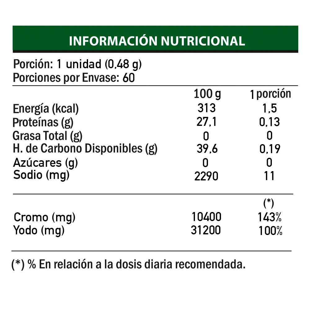 Kelp x 60 comprimidos-3