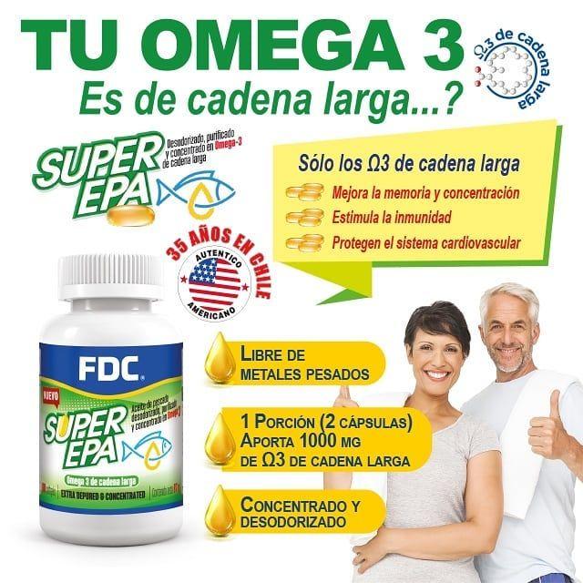 Super epa x 60 cápsulas blandas - FDC-3