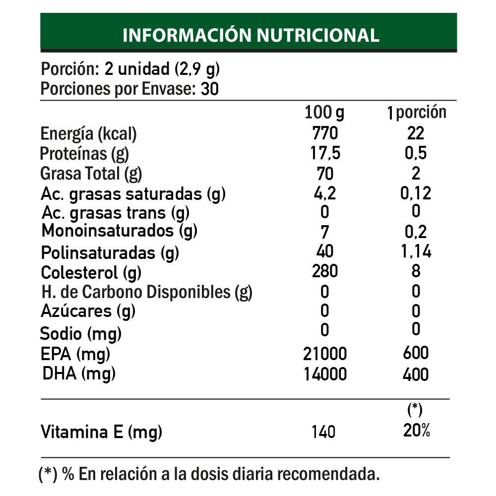 Super epa x 60 cápsulas blandas - FDC-4