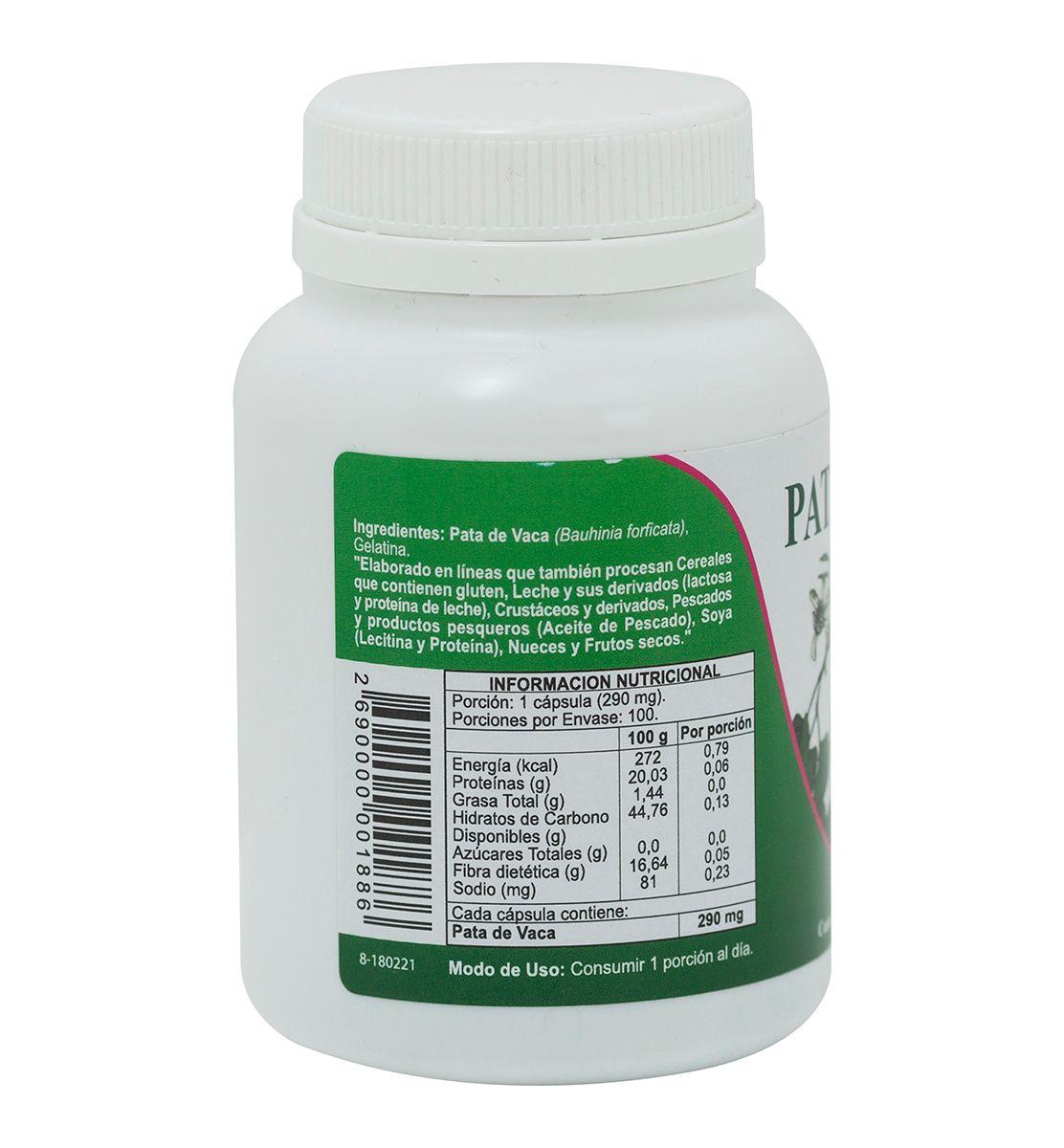 Pata de Vaca 290 mg x 100-2