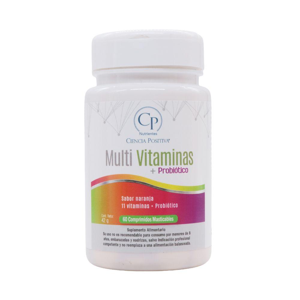 MULTI VITAMINAS + PROBIÓTICO X 60 Comprimidos CPN-0
