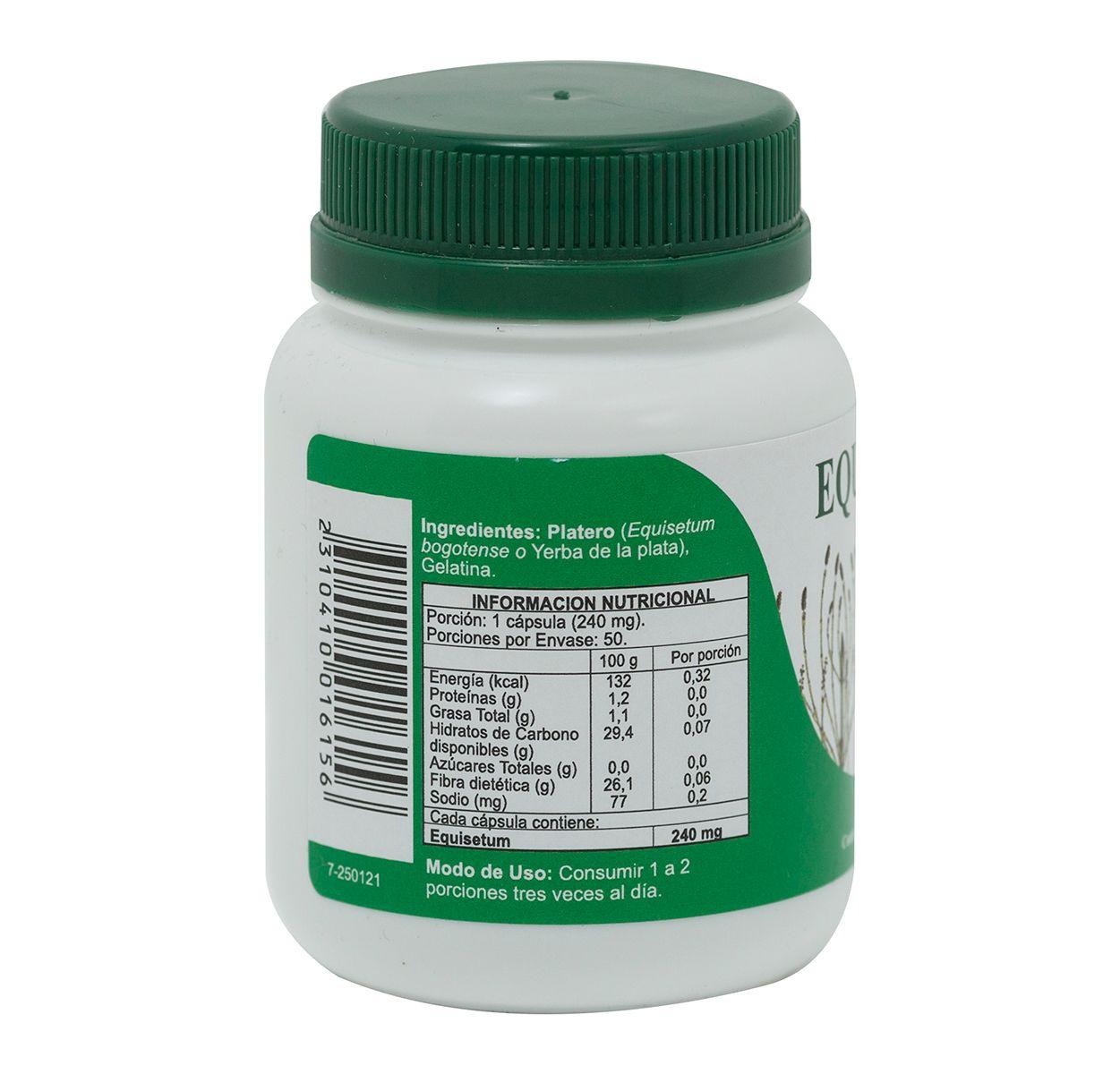 Equisetum 240 mg x 50 cápsulas Pharma Knop-1