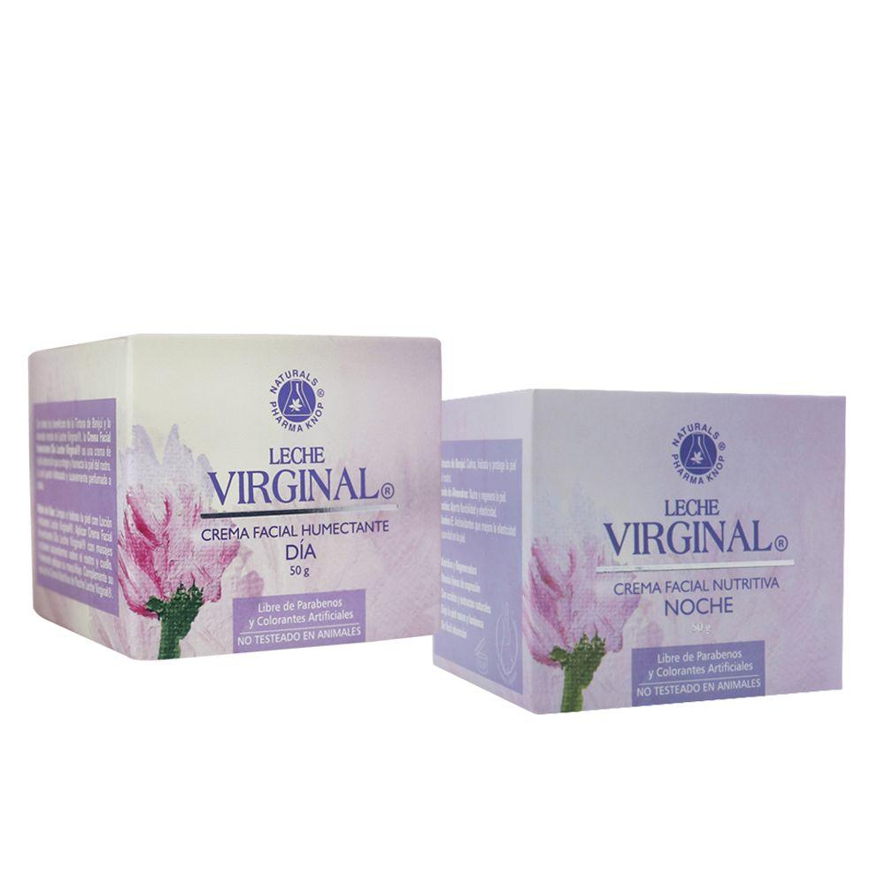 Pack Leche Virginal® Crema dia + Crema noche 50 g + Cosm.-2