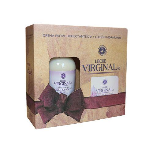 Pack Loción 250 Ml + Crema De Día 50 G Leche Virginal-1