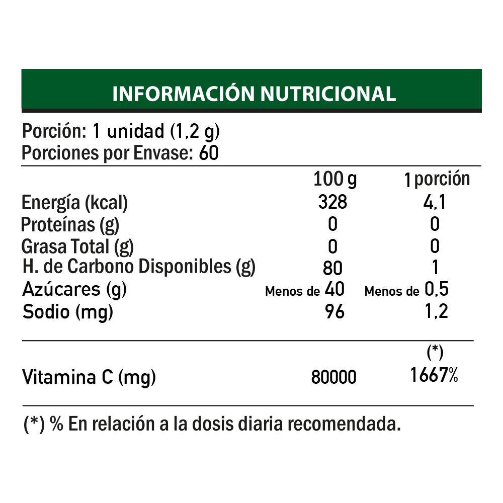 Vitamina C 1000 mg x 60 comprimidos-3