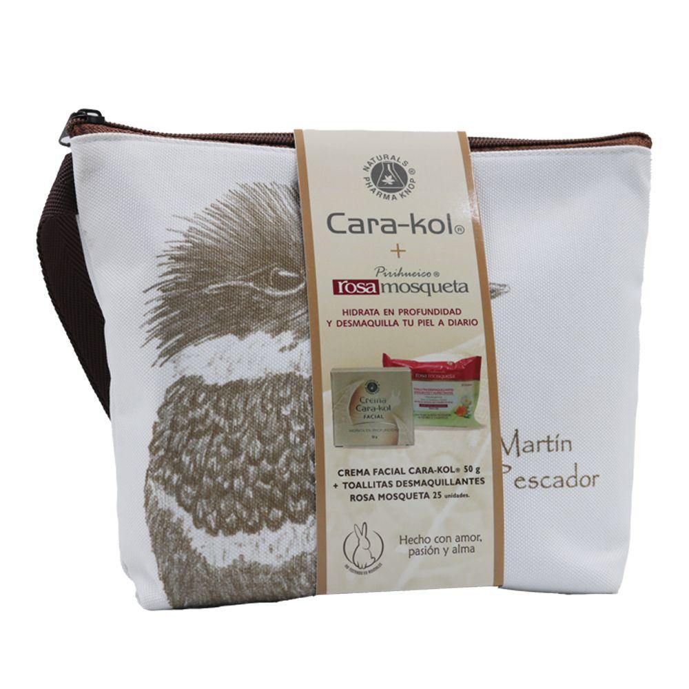 Pack crema día 50 g + toalla rosa mosqueta + cosmetiquero-2