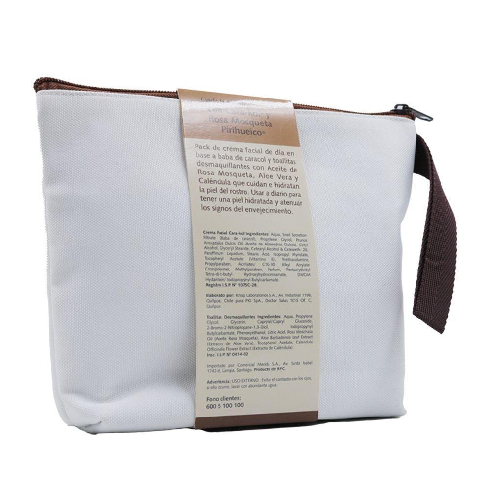 Pack crema día 50 g + toalla rosa mosqueta + cosmetiquero-3