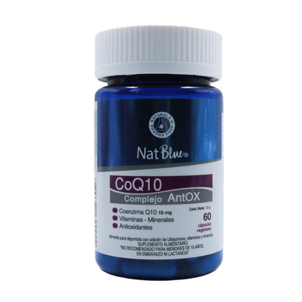Coq10 Complejo Antox 60 Capsulas - Nat Blue-0