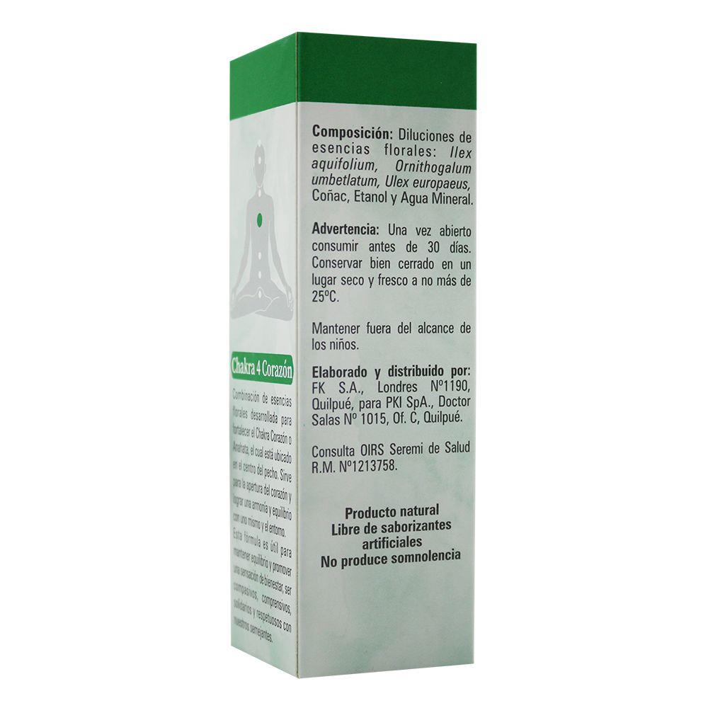 Esencia Floral Chakra 4 Corazón 30 mL, Pharma Knop-1