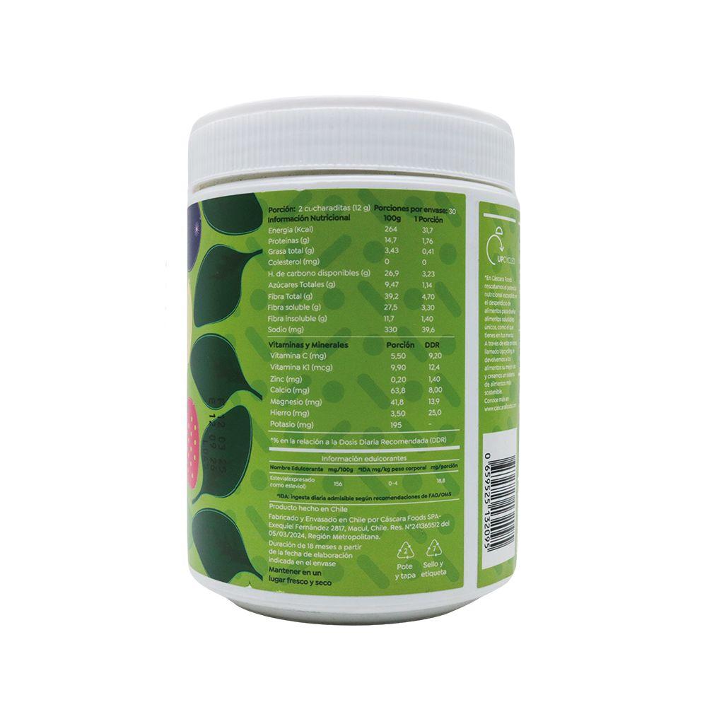 Batido Supergreens 360 G, Cascara-2