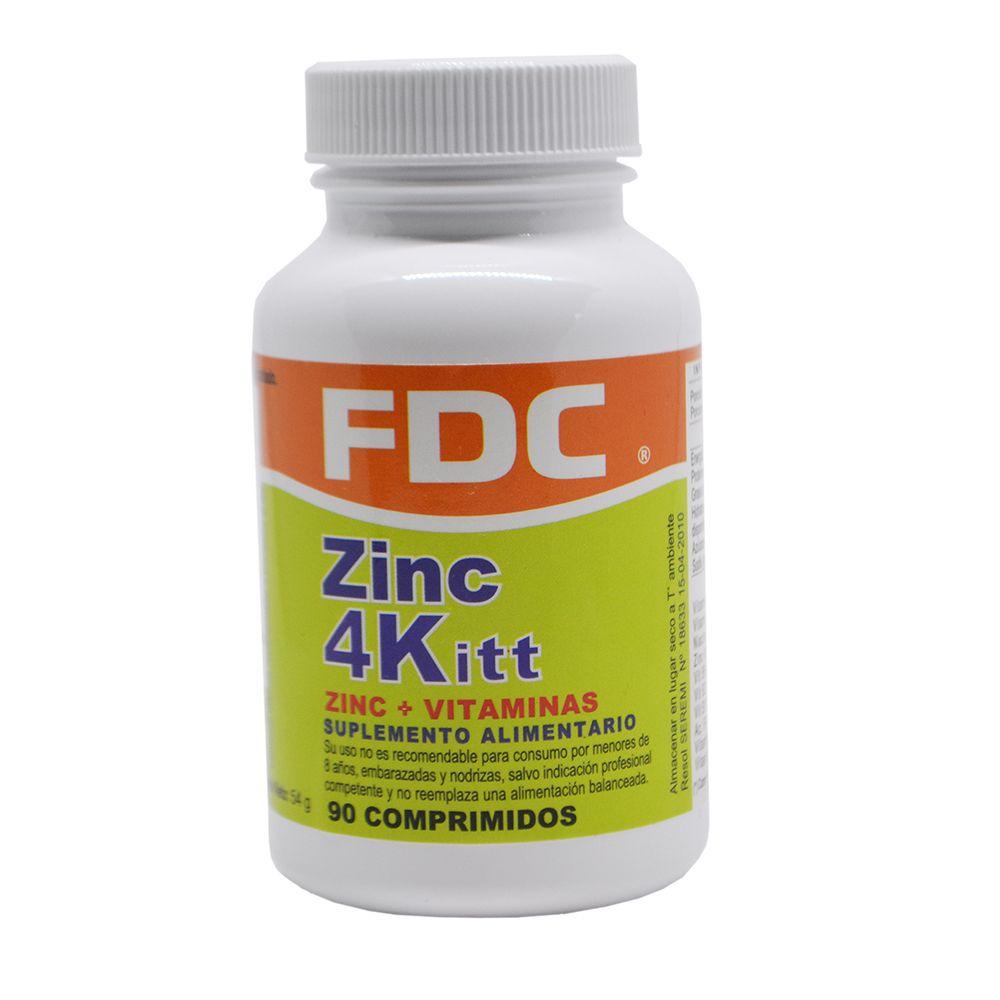 Zinc 4 kidz x 90 comprimidos-0