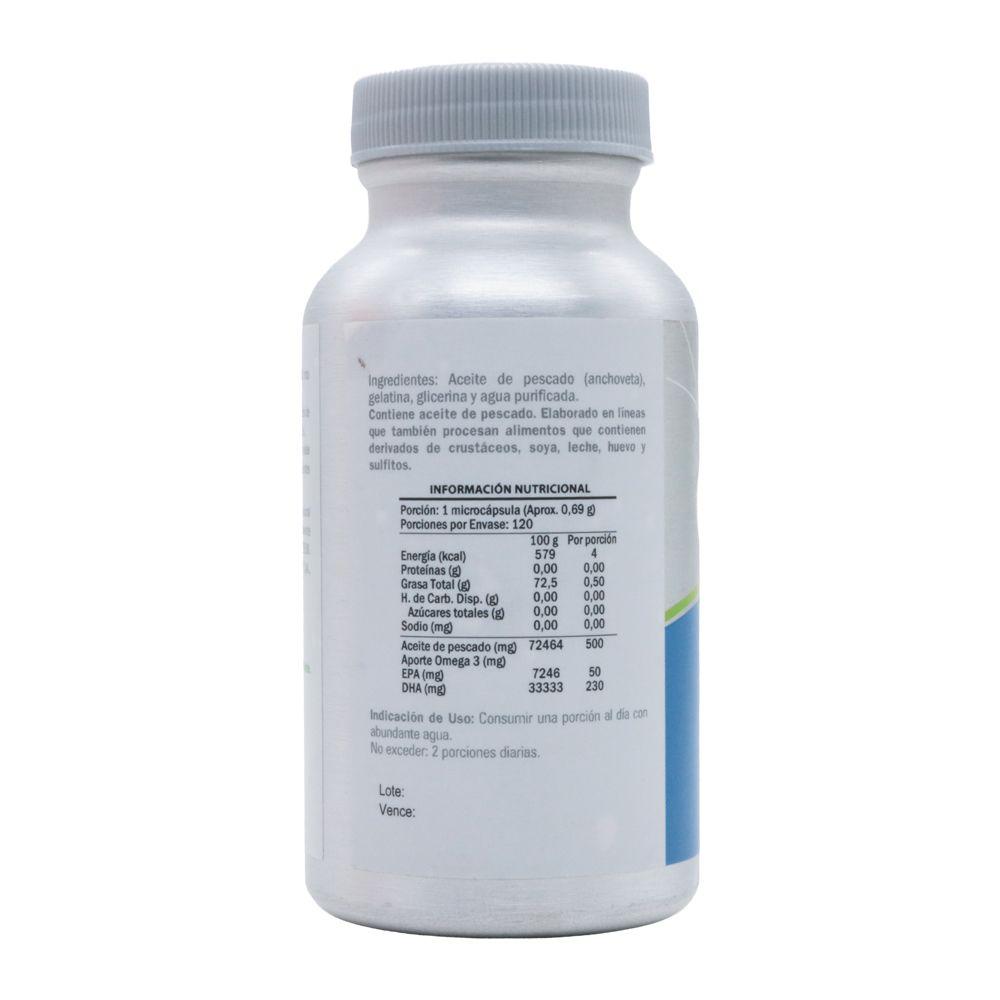 Omega 3 Mini 50 EPA 230 DHA x120 microcápsulas, CPN-2