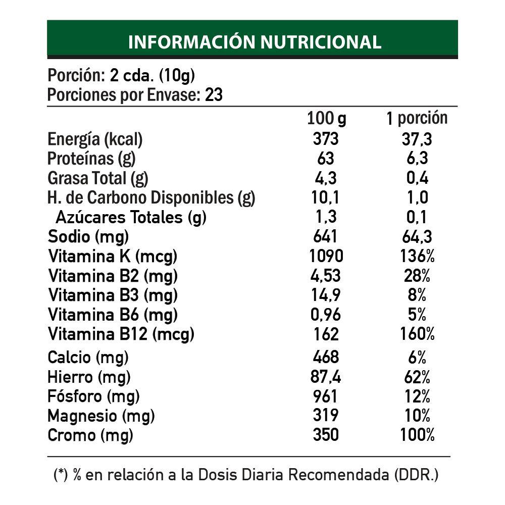 Spirulina En Polvo Organica 230 G, Brota-2