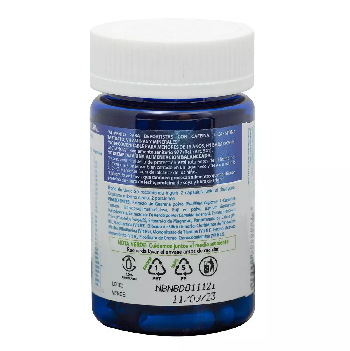 Natural Burner X 60 Capsulas Natblue-2