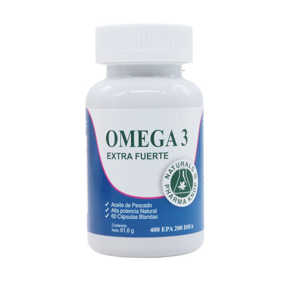 Omega 3 Extra Fuerte X60 Capsulas Blandas-0