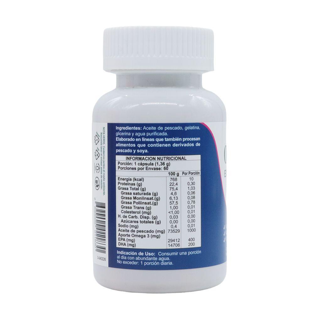 Omega 3 Extra Fuerte X60 Capsulas Blandas-1