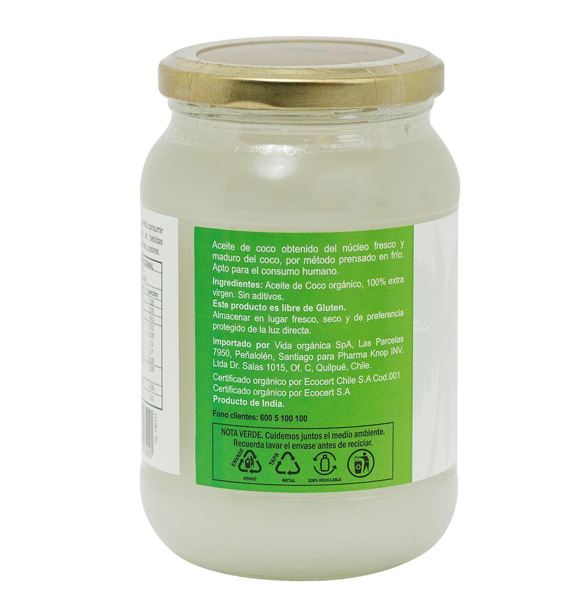 Aceite de Coco Orgánico 500 mL-2