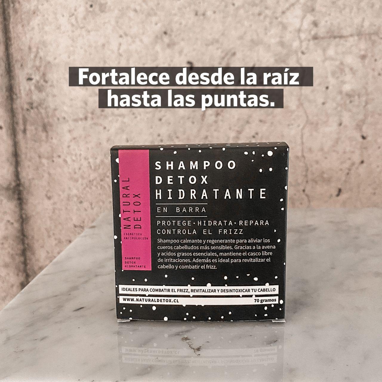 Shampoo Detox Hidratante en barra 70 g – Natural Detox-2