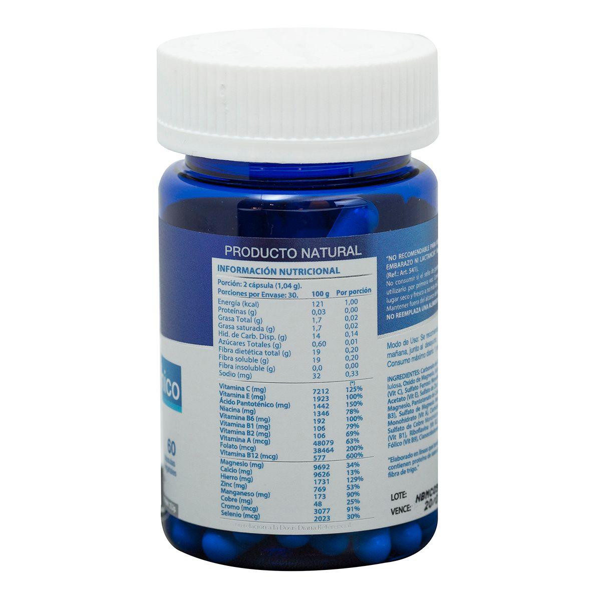 Multivitamínico 358 Mg X 60  Natblue-1