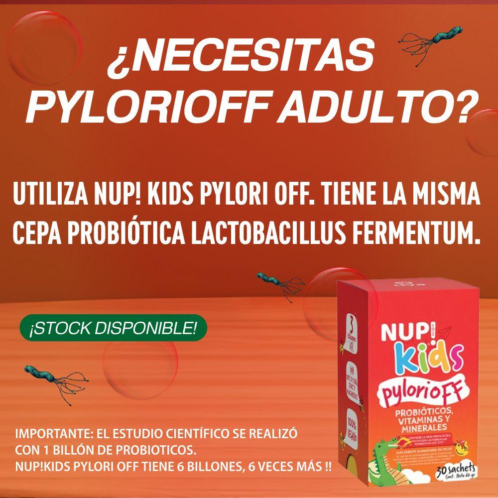 Probióticos NUP Kids Pylorioff  6 Billones x30 sachet, NUP-1