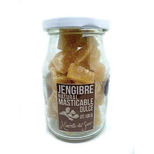 Jengibre natural masticable 100 g, Huerto del sur-0