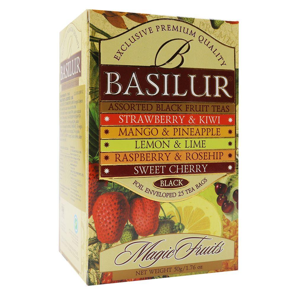 Té Negro Frutas Magic Fruit 2G X 25 Bolsas, Basilur-0