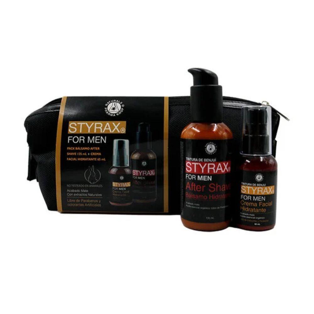 Pack Styrax after shave 135ml + cr.65ml + neceser 3un-1