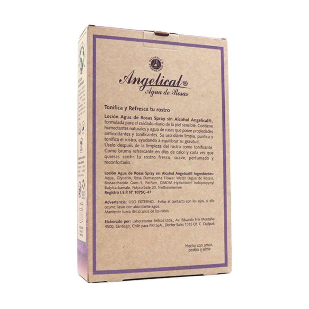Pack Agua de Rosas sin Alcohol 2un 220 mL - Angelical-1