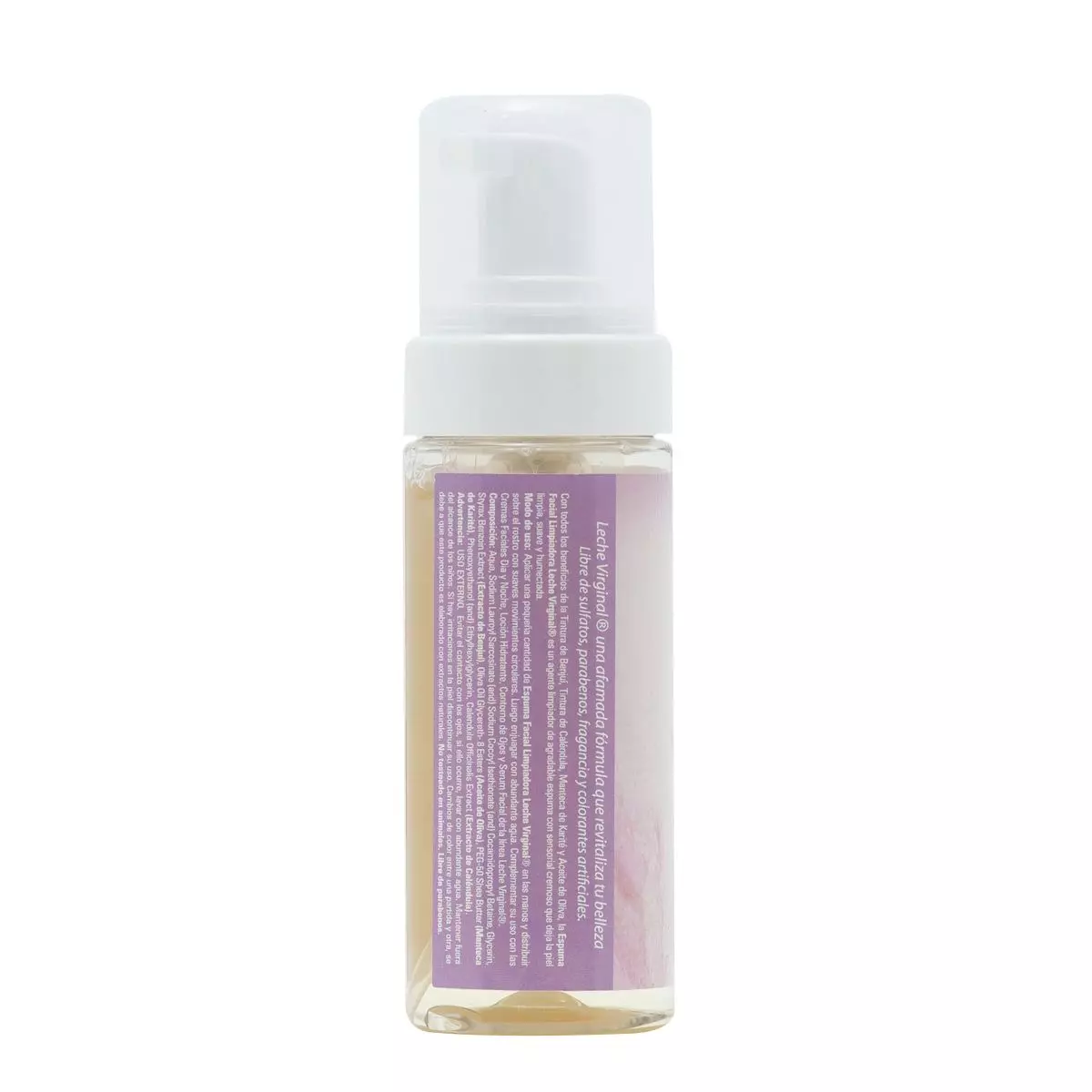 Espuma Facial Limpiadora 160 Ml Leche Virginal-3