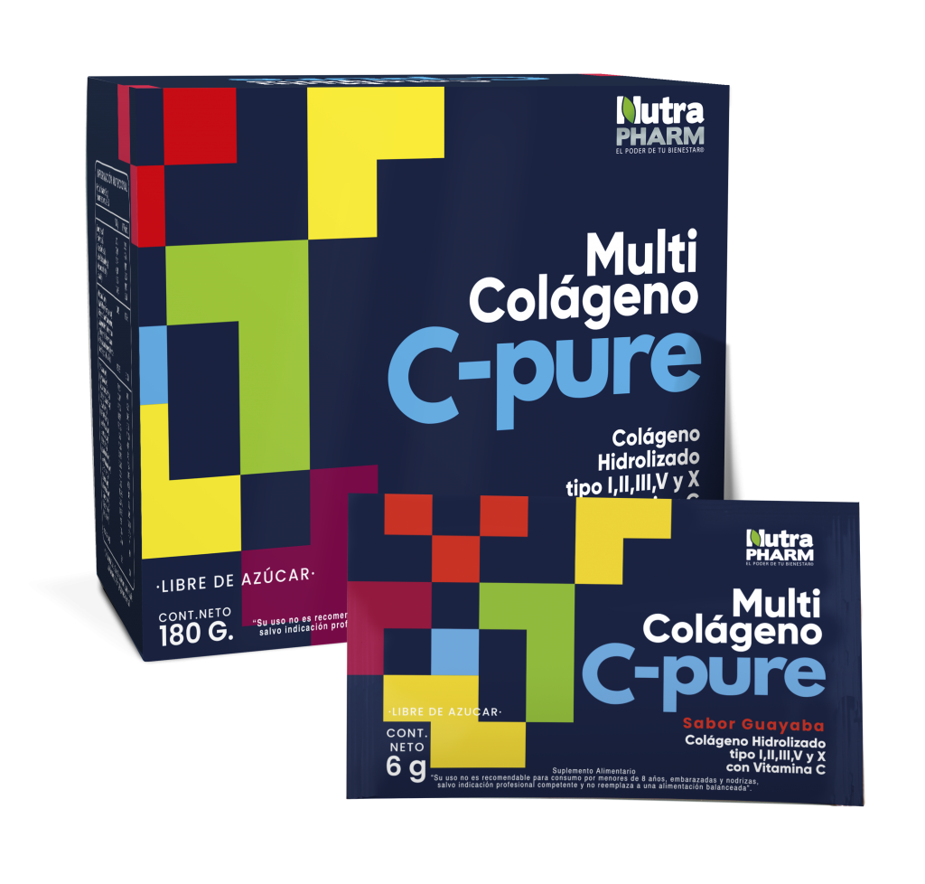 Multi Colágeno C-Pure x 30 sachets – Nutrapharm-0