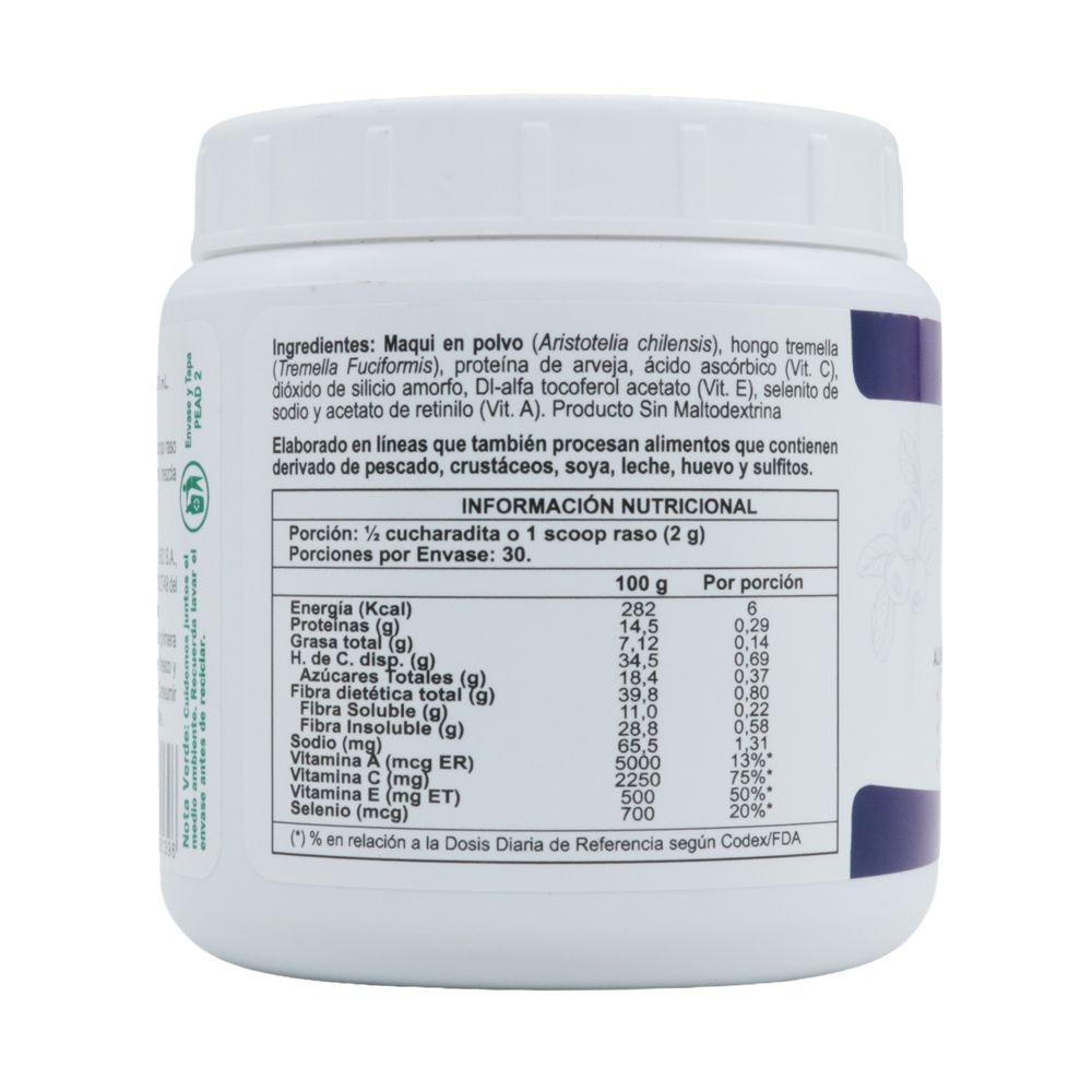 Maqui + Tremella Fortificado 60 gr, CDV-2
