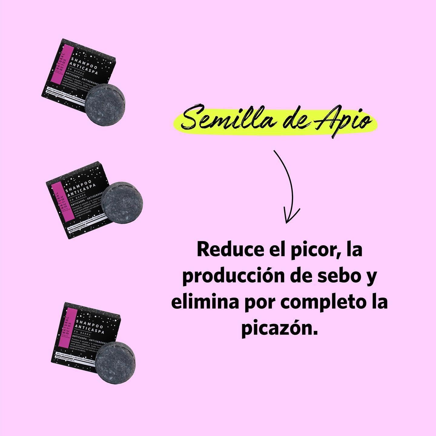 Shampoo Anticaída en barra 70 g – Natural Detox-2