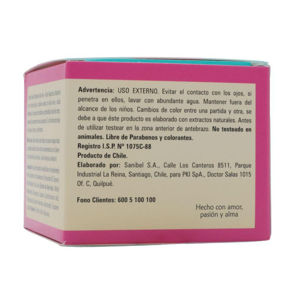 Crema Facial Hidratante Aloe Vera + Acido Hialuronico 50 g - Alloette-2