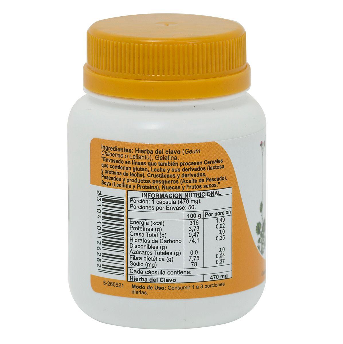 Hierba del clavo 470 mg x 50-2
