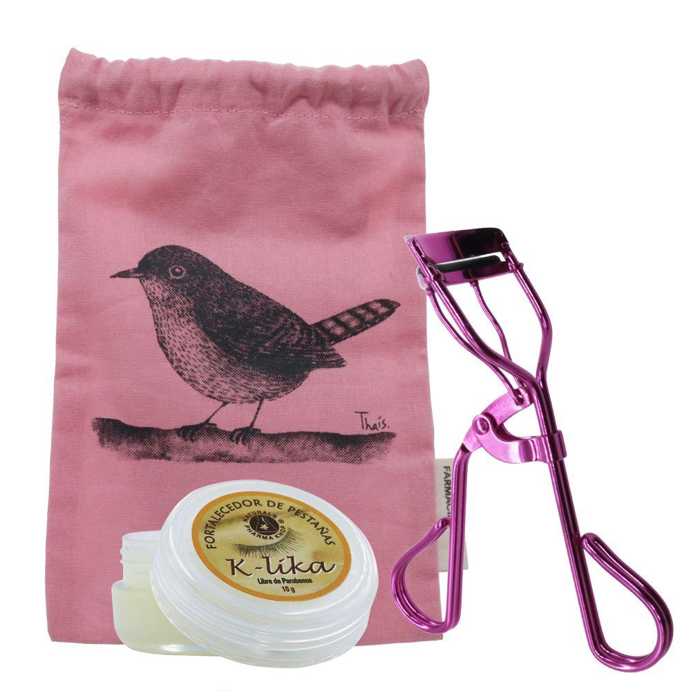 Pack K-Lika® Fortalecedor de Pestañas + Encrespador + Bolsa-0
