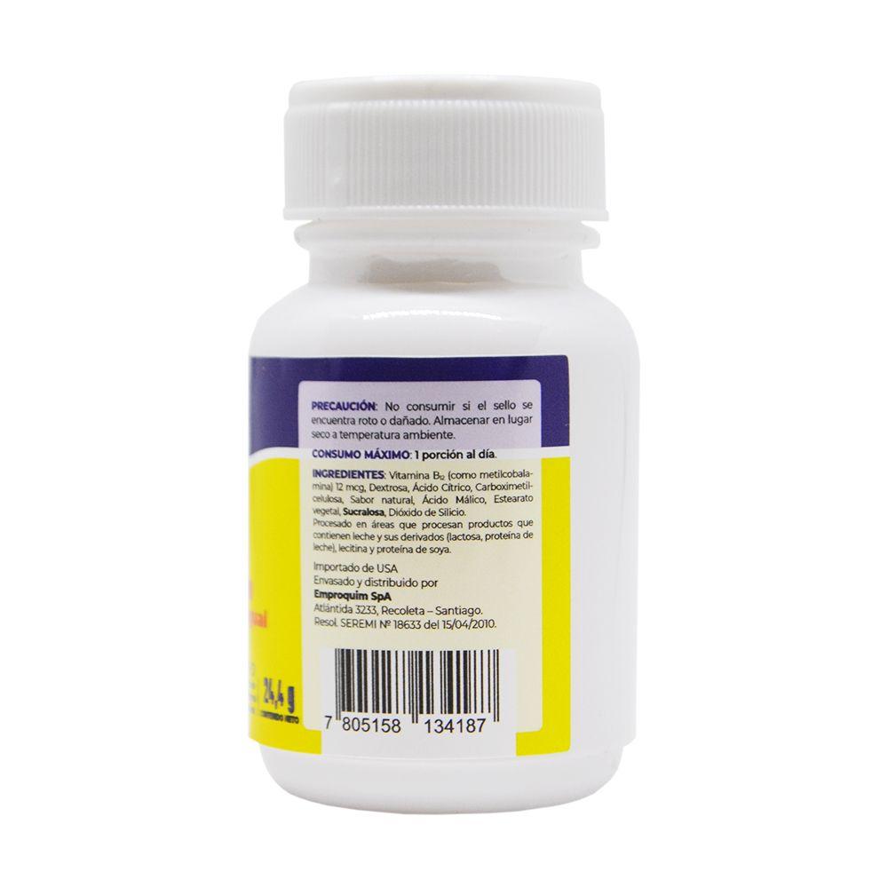 Vitamina B12 sublingual x60 comprimidos,FDC-2