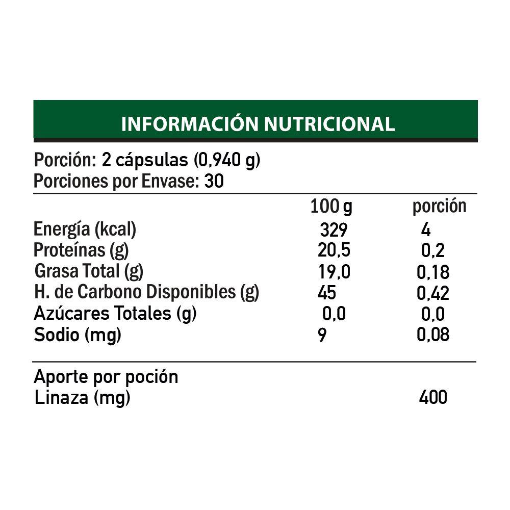 Linaza 400mg x 60 Knop Laboratorios-2
