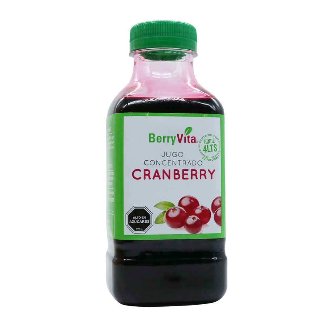 Jugo Concentrado Cranberry C/Az 450 Ml, Berryvita-0