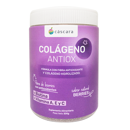 Colágeno Antiox Sabor Berries 300 g – Cáscara-0