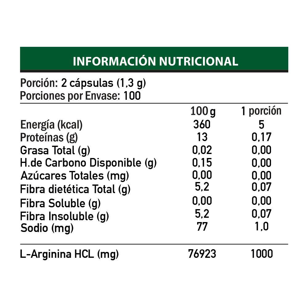 L- Arginina 1000 mg x 200, Scientific Body-1