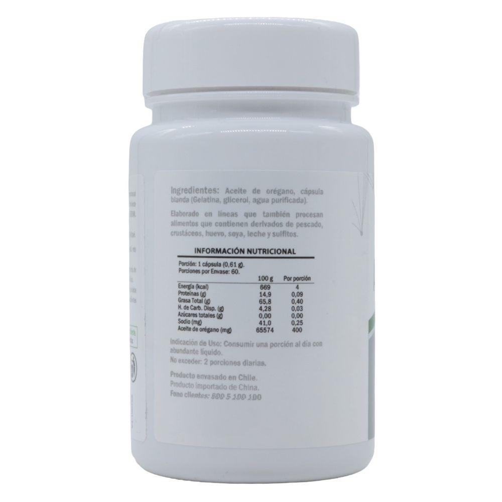 Aceite de orégano x 60 cápsulas blandas, CPN-2