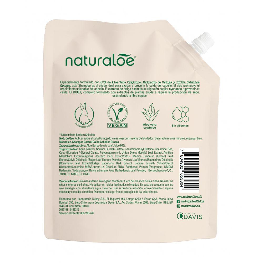 Shampoo Caída - Graso Eco Refill 800 mL-1