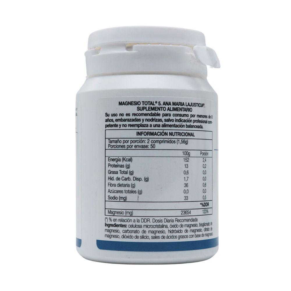 Magnesio Total 5 x100 comprimidos, Ana María Lajusticia-2