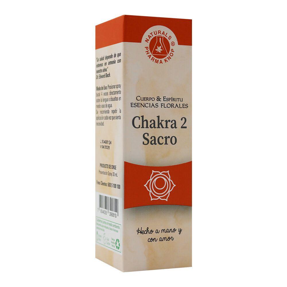 Esencia Floral Chakra 2 Sacro 30 mL, Pharma Knop-0